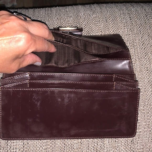 LOW START AUTHENTIC Celine 4 piece Bundle Macadam Suede long wallet Vintage - Picture 13 of 17